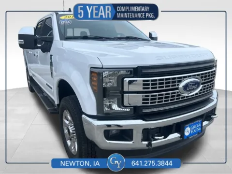 White 2019 Ford F-250SD Lariat for sale in Newton, IA