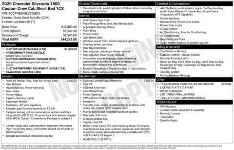 Photos of 2020 Chevrolet Silverado 1500 Custom for sale in Newton, IA at Gregg Young Chevrolet Newton