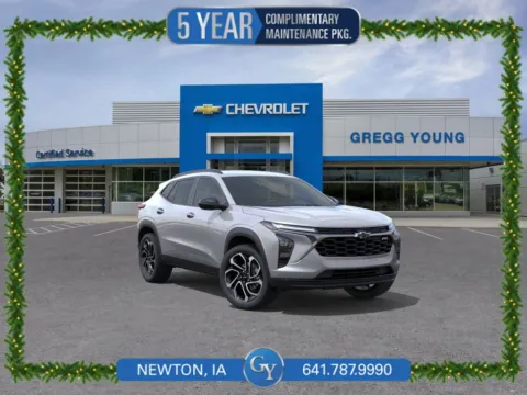 Gray 2026 Chevrolet Trax 2RS for sale in Newton, IA