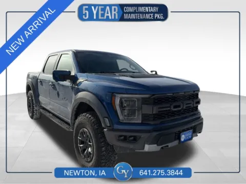 Blue 2022 Ford F-150 Raptor for sale in Newton, IA