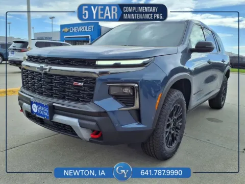 Blue 2026 Chevrolet Traverse Z71 for sale in Newton, IA