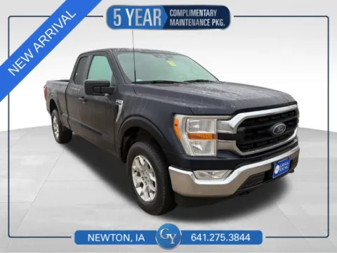 Blue 2022 Ford F-150 XLT for sale in Newton, IA