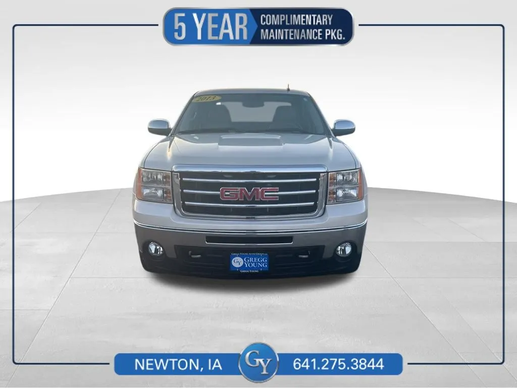 White 2013 GMC Sierra 1500 SLT for sale in Newton, IA