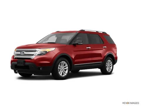 Red 2013 Ford Explorer XLT for sale in Newton, IA