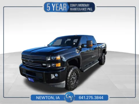 Black 2019 Chevrolet Silverado 2500HD LTZ for sale in Newton, IA