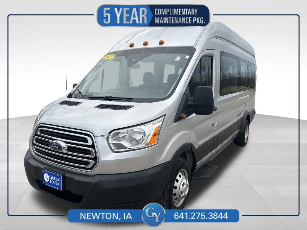 Silver 2019 Ford Transit-350 XLT for sale in Newton, IA