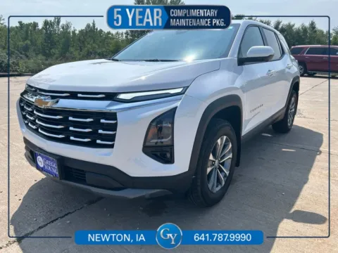 White 2026 Chevrolet Equinox LT for sale in Newton, IA