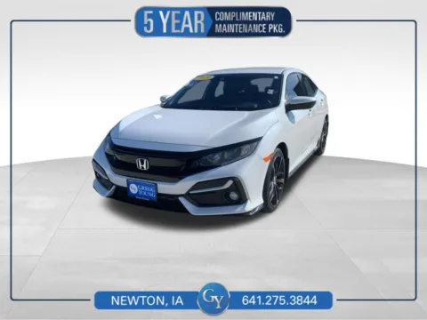 Beige 2020 Honda Civic Sport for sale in Newton, IA