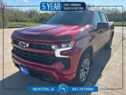 Red 2026 Chevrolet Silverado 1500 RST for sale in Newton, IA