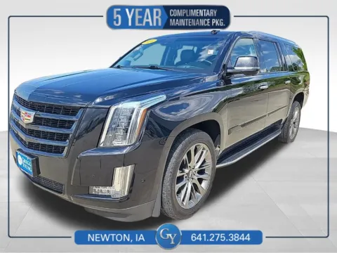 Black 2019 Cadillac Escalade ESV Luxury for sale in Newton, IA