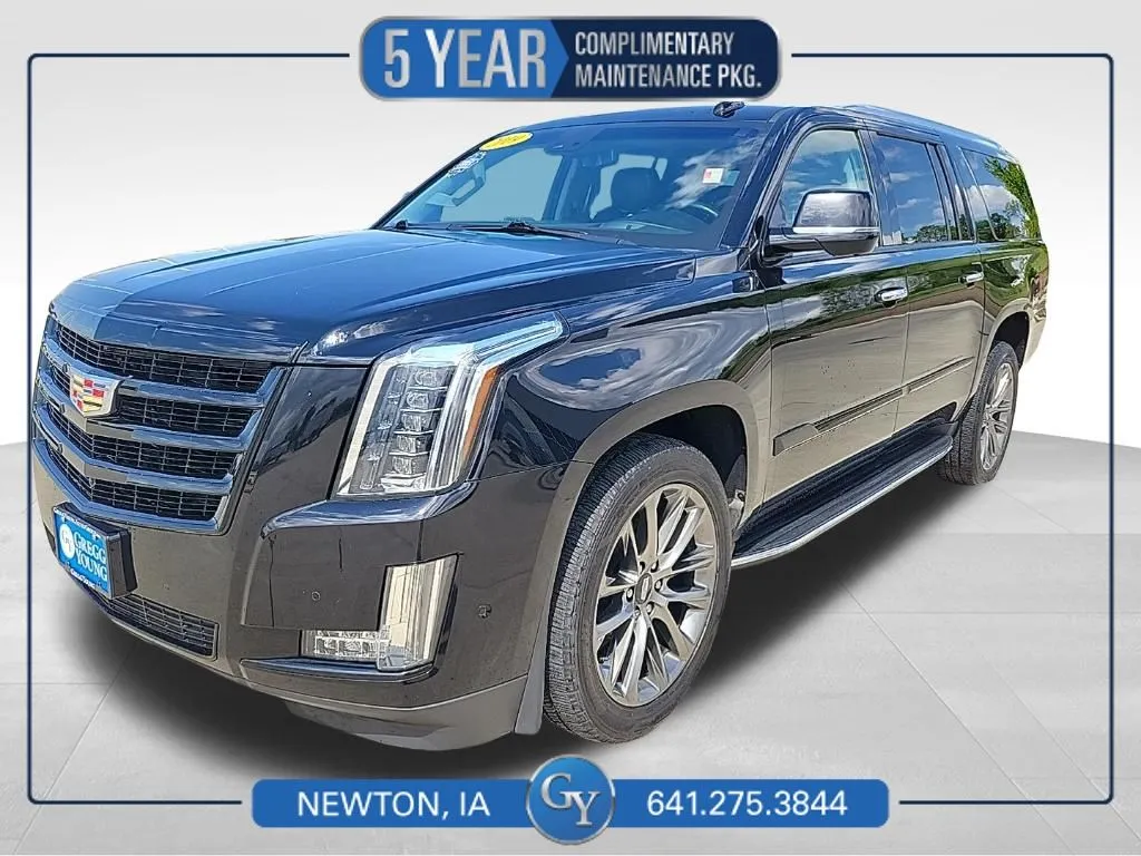 Black 2019 Cadillac Escalade ESV Luxury for sale in Newton, IA