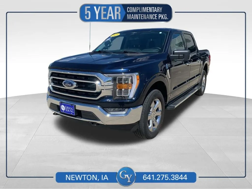 Blue 2023 Ford F-150 XLT for sale in Newton, IA
