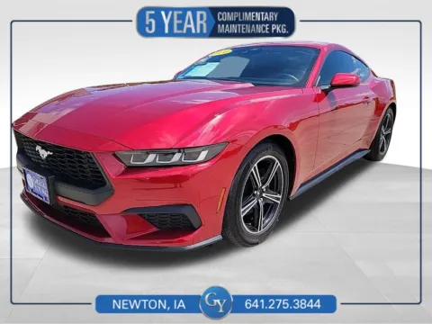 Red 2024 Ford Mustang EcoBoost Premium for sale in Newton, IA