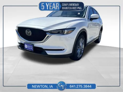 White 2021 Mazda CX-5 Grand Touring Reserve for sale in Newton, IA
