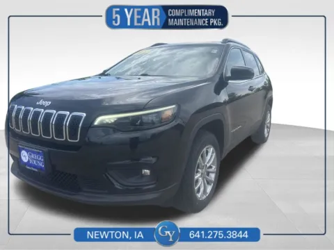 Black 2022 Jeep Cherokee Latitude Lux for sale in Newton, IA