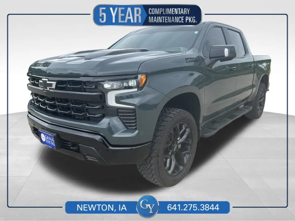 Gray 2026 Chevrolet Silverado 1500 LT Trail Boss for sale in Newton, IA