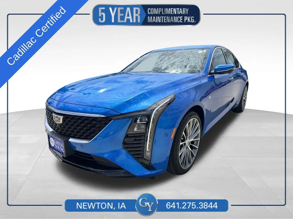 Blue 2026 Cadillac CT5 Premium Luxury for sale in Newton, IA