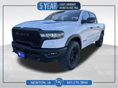 White 2025 Ram 1500 Rebel for sale in Newton, IA