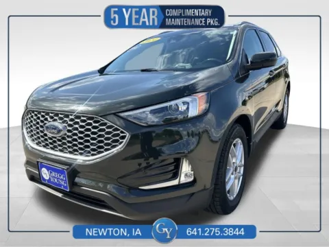 Green 2024 Ford Edge SEL for sale in Newton, IA