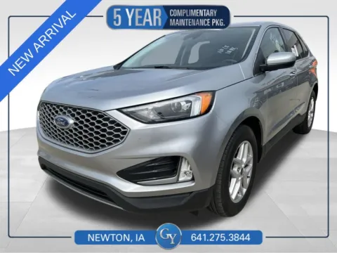 Silver 2023 Ford Edge SEL for sale in Newton, IA