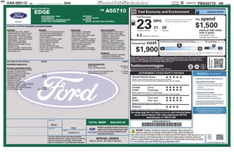 Photos of 2023 Ford Edge SEL for sale in Newton, IA at Gregg Young Chevrolet Newton