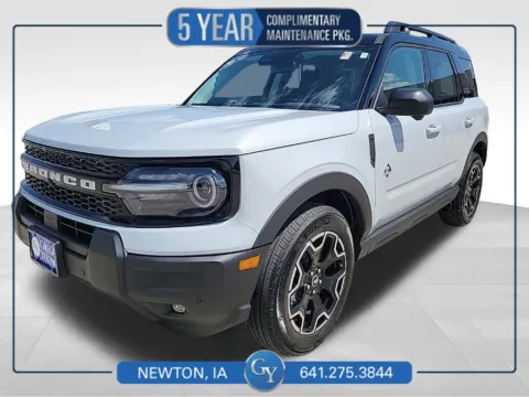 White 2026 Ford Bronco Sport Outer Banks for sale in Newton, IA