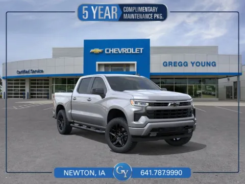 Gray 2026 Chevrolet Silverado 1500 RST for sale in Newton, IA