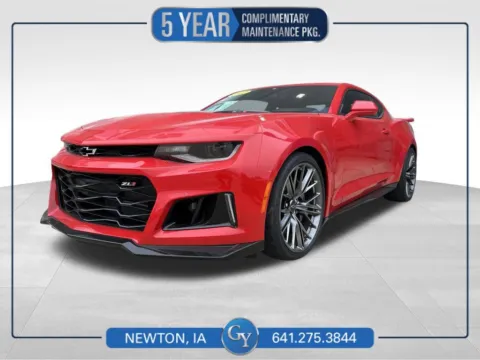 Red 2022 Chevrolet Camaro ZL1 for sale in Newton, IA