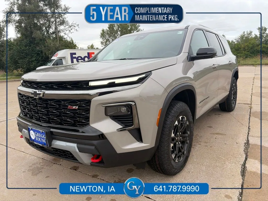 Gray 2027 Chevrolet Traverse Z71 for sale in Newton, IA