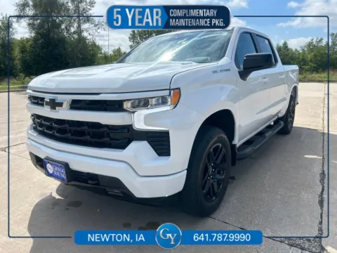 White 2026 Chevrolet Silverado 1500 RST for sale in Newton, IA