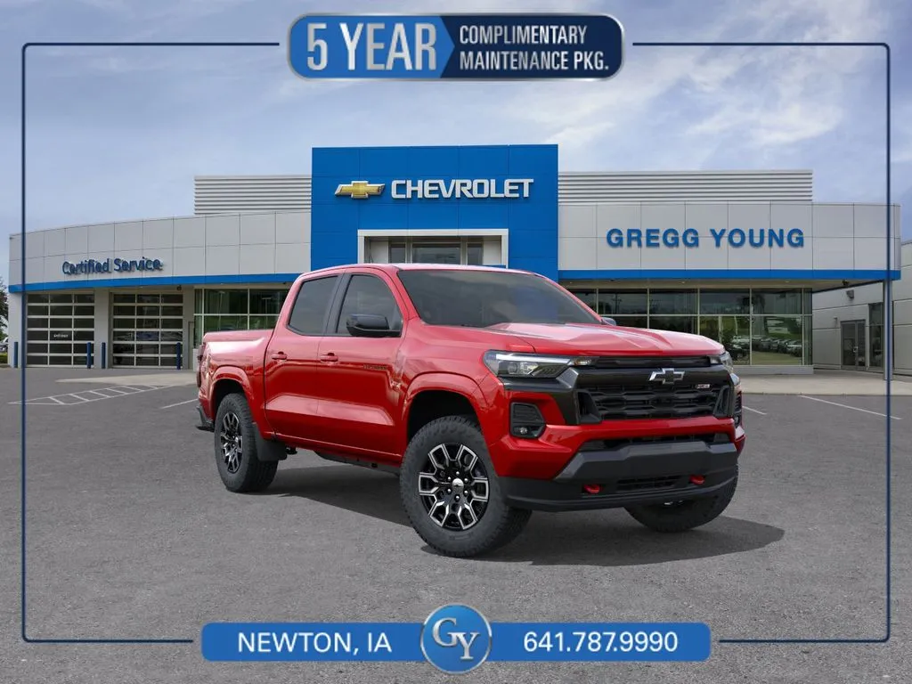 Red 2026 Chevrolet Colorado Z71 for sale in Newton, IA