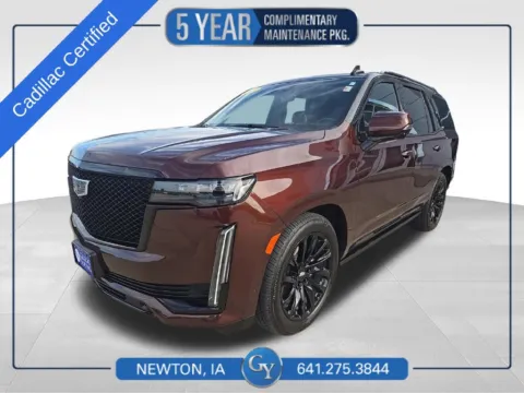Red 2022 Cadillac Escalade Sport for sale in Newton, IA