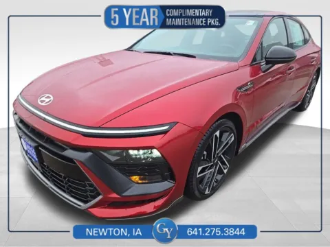 Red 2026 Hyundai Sonata N Line for sale in Newton, IA