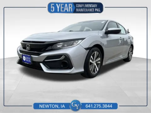 Silver 2020 Honda Civic LX for sale in Newton, IA