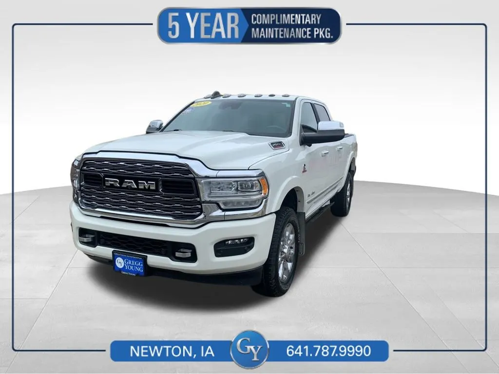 White 2020 Ram 2500 Limited for sale in Newton, IA