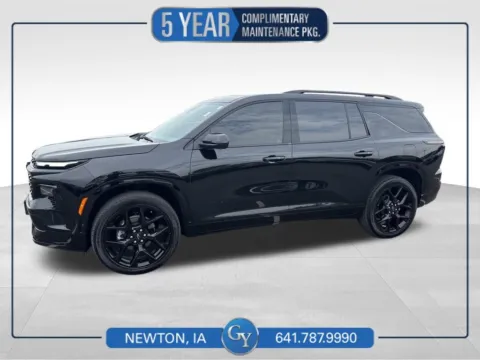 Black 2024 Chevrolet Traverse RS for sale in Newton, IA