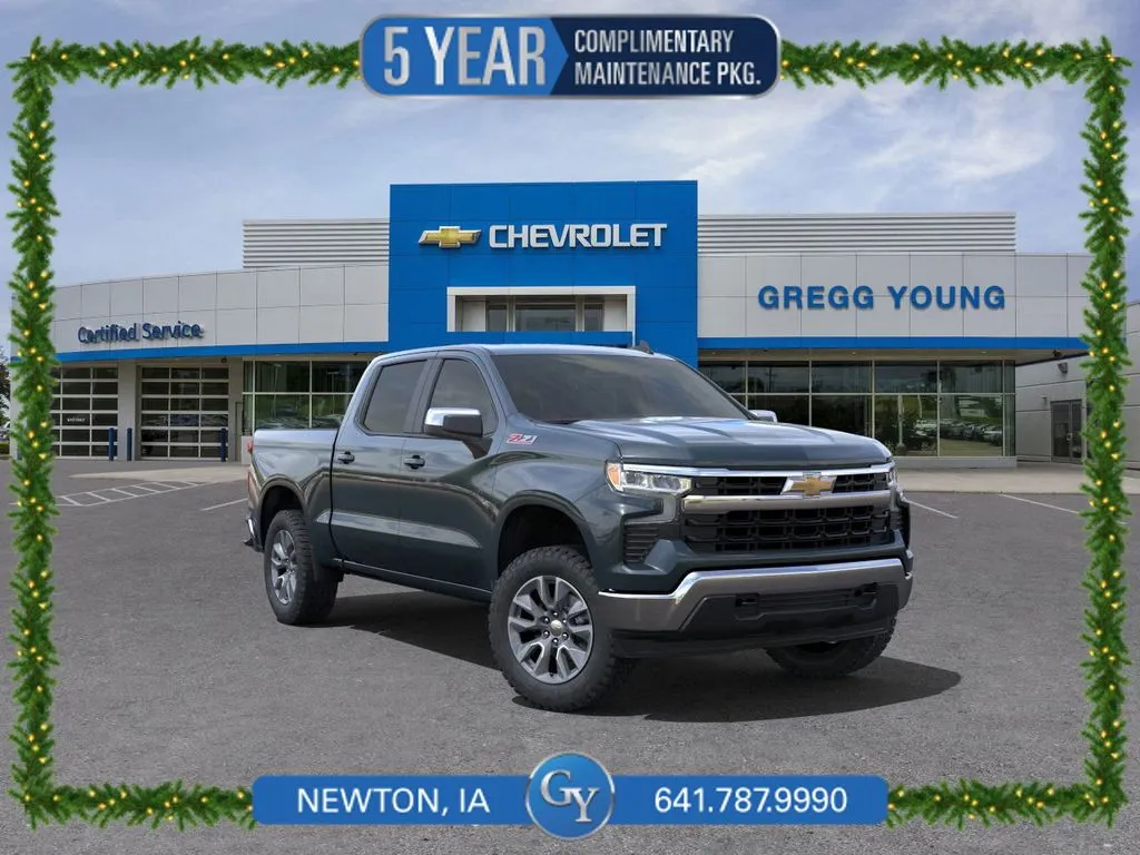 Gray 2025 Chevrolet Silverado 1500 LT for sale in Newton, IA