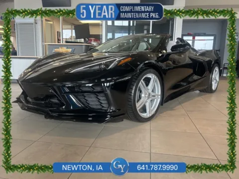 Black 2026 Chevrolet Corvette Stingray for sale in Newton, IA