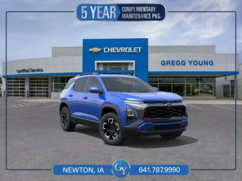 Blue 2026 Chevrolet Equinox ACTIV for sale in Newton, IA