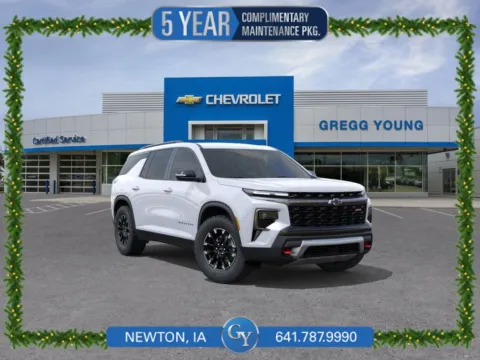 White 2026 Chevrolet Traverse Z71 for sale in Newton, IA