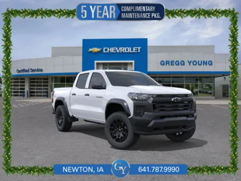 White 2026 Chevrolet Colorado Trail Boss for sale in Newton, IA