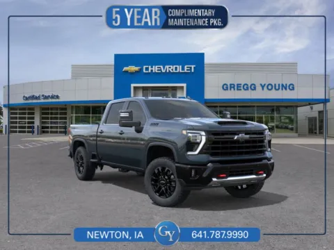 Gray 2025 Chevrolet Silverado 2500HD LTZ for sale in Newton, IA