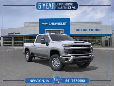Gray 2026 Chevrolet Silverado 2500HD LT for sale in Newton, IA