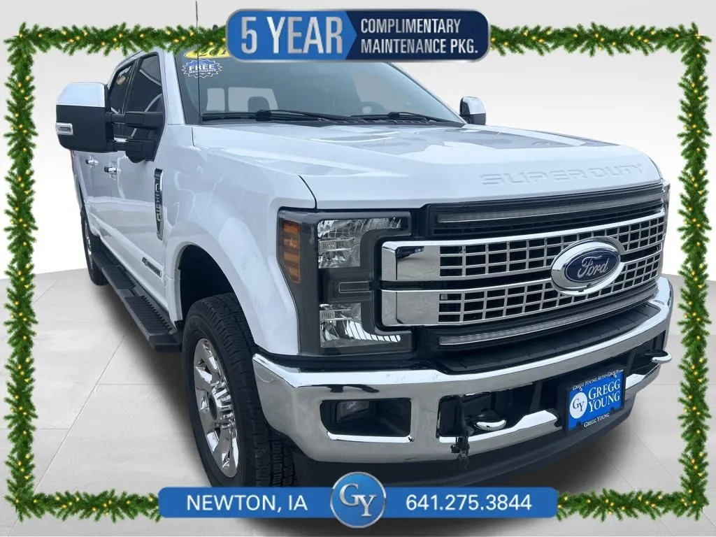 White 2019 Ford F-250SD Lariat for sale in Newton, IA