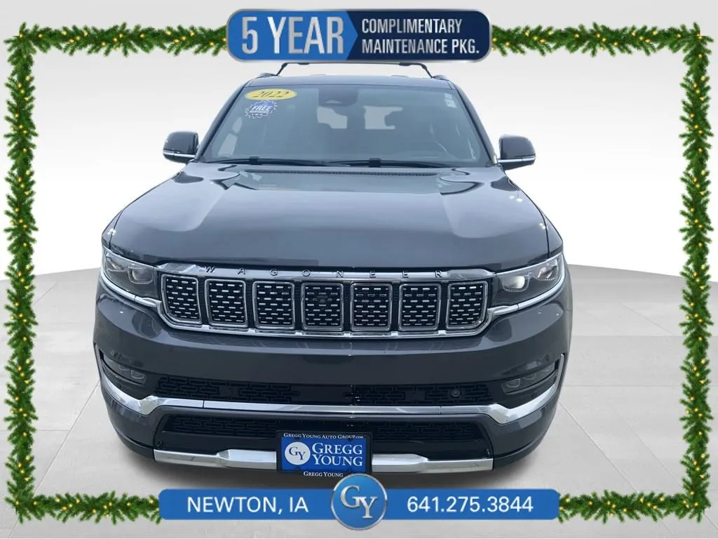 Gray 2022 Jeep Grand Wagoneer Series III for sale in Newton, IA