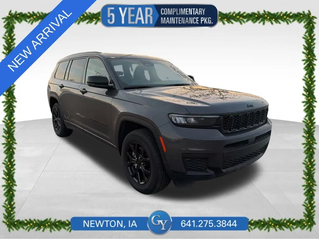Gray 2024 Jeep Grand Cherokee L Altitude for sale in Newton, IA