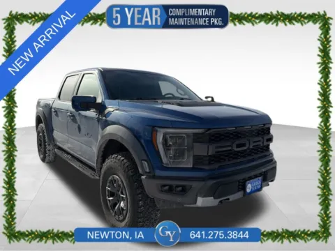 Blue 2022 Ford F-150 Raptor for sale in Newton, IA