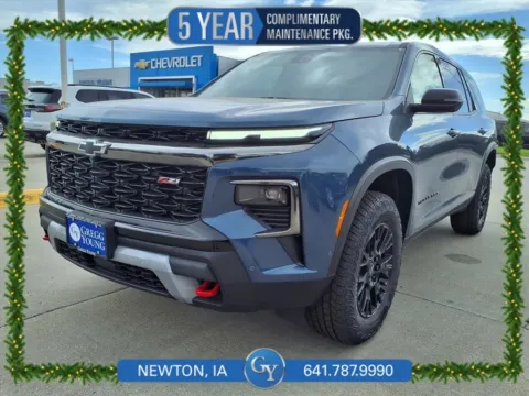 Blue 2026 Chevrolet Traverse Z71 for sale in Newton, IA