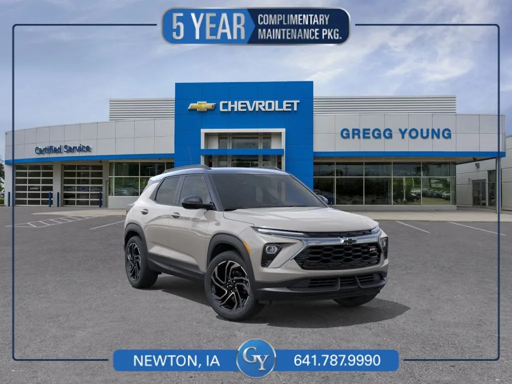 White 2026 Chevrolet TrailBlazer RS for sale in Newton, IA