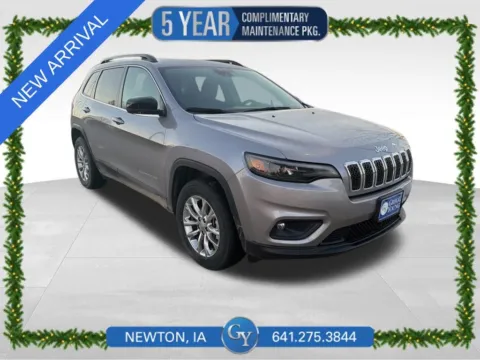 Silver 2022 Jeep Cherokee Latitude Lux for sale in Newton, IA